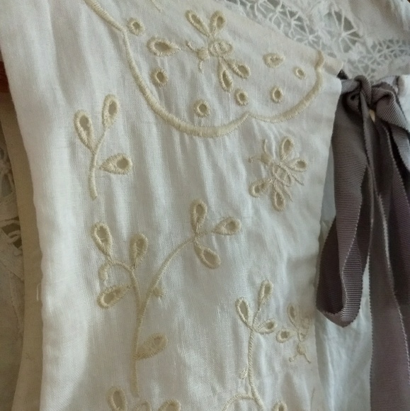 Anthropologie Lemondrop 🍋 linen dress - Picture 2 of 8